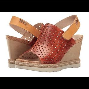 Pikolinos Bali Wedge Flamingo NIB sz 38 & sz 40